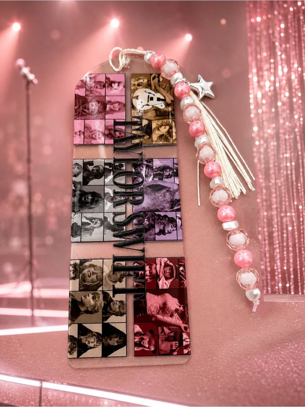 Singer Popstar fandom vibes handcrafted bookmark by me